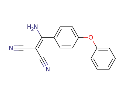 2-[amino(4-phenoxyphenyl)methylene]malononitrile