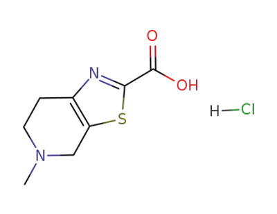 5-methyl-4,5,6,7-tetrahydro[1,3]thiazolo[5,4-c]pyridine-2-carboxylic acid hydrochloric acid salt
