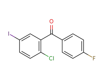 (2-chloro-5-iodophenyl)(4-fluorophenyl)methanone