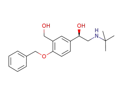 (R)-1-[4-benzyloxy-3-hydroxymethylphenyl]-2-tert-butylaminoethanol