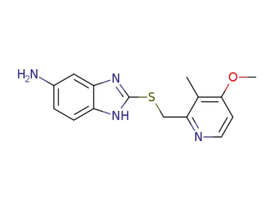 5-amino-2-[(4-methoxy-3-methyl-2-pyridyl)-methylthio]-1-hydro-benzimidazole