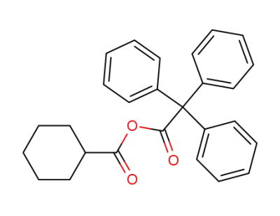 Cyclohexanecarboxylic triphenylacetic anhydride