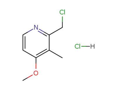 2-chloromethyl-4-methoxy-3-methylpyridine hydrochloride