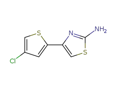 4-(4-chlorothiophen-2-yl)-1,3-thiazol-2-amine