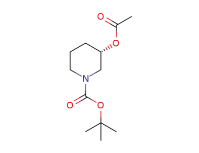 (S)-1-tert-butoxycarbonyl-3-acetoxypiperidine