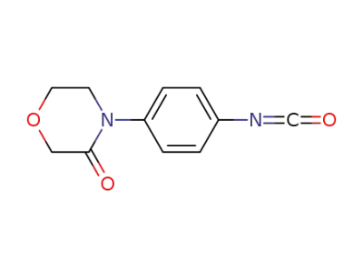 4-(4-isocyanatophenyl)morpholin-3-one