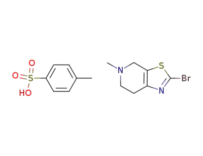 2-bromo-5-methyl-4,5,6,7-tetrahydrothiazolo[5,4-c]pyridine p-toluenesulfonate